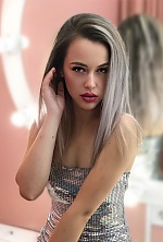 Ukrainian mail order bride Antonina from Kiev with blonde hair and brown eye color - image 3