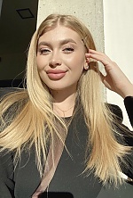 Ukrainian mail order bride Nadezhda from Kiev with blonde hair and green eye color - image 12