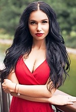 Ukrainian mail order bride Alina from Lviv with black hair and green eye color - image 8