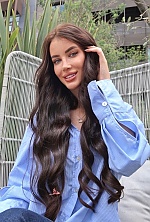Ukrainian mail order bride Lilia from Kiev with black hair and blue eye color - image 9
