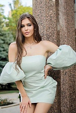 Ukrainian mail order bride Kristina from Donetsk with light brown hair and black eye color - image 3