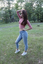Ukrainian mail order bride Kateryna from Kiev with brunette hair and green eye color - image 6