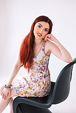 Ukrainian mail order bride Katerina from Nikolaev with red hair and brown eye color - image 3