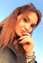 Ukrainian mail order bride Anastasiia from Berlin with brunette hair and green eye color - image 5