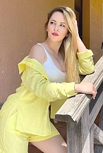 Ukrainian mail order bride Karyna from Kiev with blonde hair and green eye color - image 6