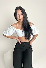 Ukrainian mail order bride Julia from Kremenchug with black hair and brown eye color - image 4