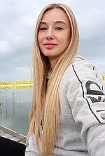 Ukrainian mail order bride Julia from Dnipro with blonde hair and green eye color - image 5