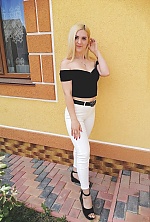 Ukrainian mail order bride Ivanna from Rokitne with blonde hair and brown eye color - image 13