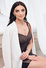 Ukrainian mail order bride Oksana from Cherkasy with black hair and blue eye color - image 5