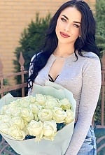 Ukrainian mail order bride Maria from Odessa with black hair and blue eye color - image 6