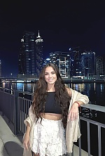 Ukrainian mail order bride Dinara from Dubai with brunette hair and grey eye color - image 10