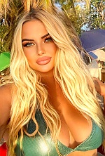 Ukrainian mail order bride Ksenia from Kiev with blonde hair and green eye color - image 2