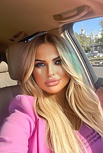Ukrainian mail order bride Ksenia from Kiev with blonde hair and green eye color - image 5