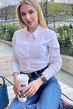 Ukrainian mail order bride Maria from Lisbon with blonde hair and green eye color - image 10