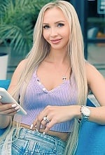 Ukrainian mail order bride Svetlana from Dnepr with blonde hair and grey eye color - image 3