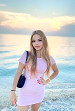 Ukrainian mail order bride Ilona from Kyiv with blonde hair and green eye color - image 2