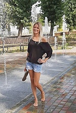 Ukrainian mail order bride Marina from Kiev with blonde hair and green eye color - image 6