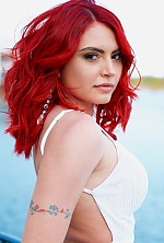 Ukrainian mail order bride Maria from Cundinamarca with red hair and green eye color - image 5