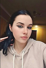 Ukrainian mail order bride Anastasia from Cherkasy with black hair and blue eye color - image 9