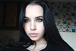 Ukrainian mail order bride Anastasia from Cherkasy with black hair and blue eye color - image 4