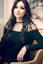 Ukrainian mail order bride Marina from Kiev with black hair and brown eye color - image 9