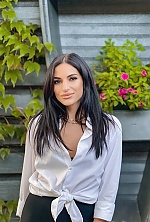 Ukrainian mail order bride Marina from Kiev with black hair and brown eye color - image 7
