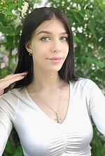 Ukrainian mail order bride Viktoriia from Cherkasy with brunette hair and green eye color - image 10