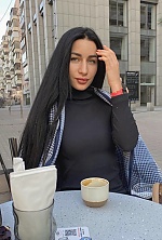 Ukrainian mail order bride Ekaterina from Kiev with black hair and green eye color - image 7