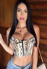 Ukrainian mail order bride Silvia from Cali with black hair and brown eye color - image 9
