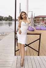 Ukrainian mail order bride Marina from Kyiv with blonde hair and green eye color - image 9