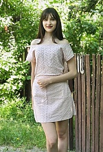Ukrainian mail order bride Valeriia from Cherkasy with light brown hair and green eye color - image 7