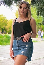 Ukrainian mail order bride Anastasiia from Kiev with blonde hair and green eye color - image 10