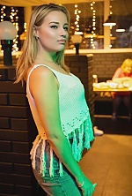 Ukrainian mail order bride Anastasiia from Kiev with blonde hair and green eye color - image 6