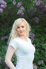 Ukrainian mail order bride Elena from Pathos with blonde hair and green eye color - image 6