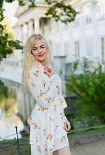 Ukrainian mail order bride Elena from Pathos with blonde hair and green eye color - image 5