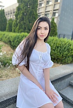 Ukrainian mail order bride Daryna from Kiev with black hair and hazel eye color - image 12