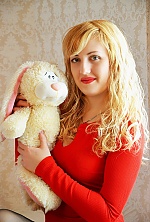Ukrainian mail order bride Marina from Lugansk with blonde hair and blue eye color - image 3