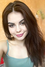 Ukrainian mail order bride Yuliia from Cherkasy with black hair and brown eye color - image 2