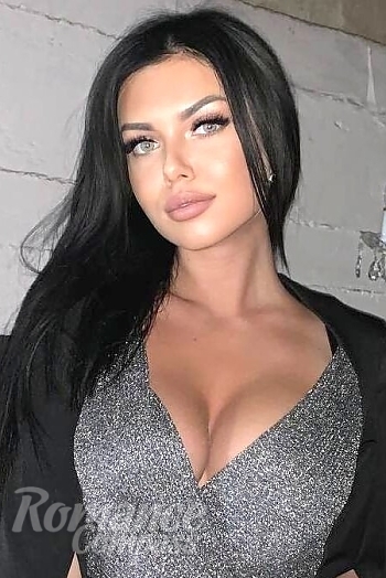 Ukrainian mail order bride Valeria from Kharkov with black hair and blue eye color - image 1