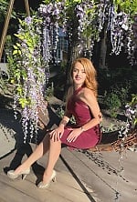 Ukrainian mail order bride Elena from Khmelnytskyi with red hair and green eye color - image 4