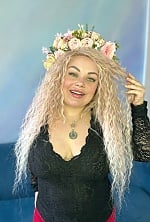Ukrainian mail order bride Tatiana from Kiev with blonde hair and green eye color - image 7