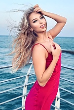 Ukrainian mail order bride Daria from Kiev with blonde hair and blue eye color - image 3
