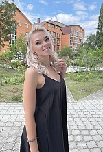 Ukrainian mail order bride Nadia from Kreuzlingen with blonde hair and grey eye color - image 12