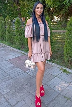 Ukrainian mail order bride Yulia from Kiev with black hair and green eye color - image 10