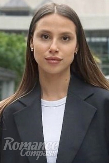 Ukrainian mail order bride Katerina from Charlotte with light brown hair and brown eye color - image 1