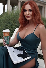 Ukrainian mail order bride Maria from Warsaw with red hair and green eye color - image 9