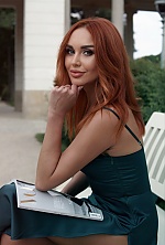 Ukrainian mail order bride Maria from Warsaw with red hair and green eye color - image 8