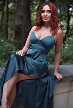 Ukrainian mail order bride Maria from Warsaw with red hair and green eye color - image 6