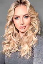 Ukrainian mail order bride Anastasia from Kiev with blonde hair and blue eye color - image 11