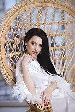 Ukrainian mail order bride Lyuba from Dnepr with black hair and green eye color - image 9